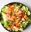 62 Salat Sweet Chili Chicken (scharf, groß)